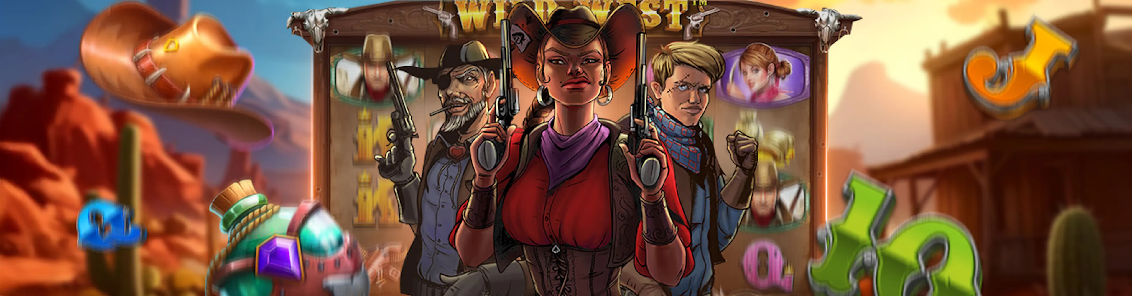 Păcănele cu Vestul Sălbatic