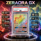PSA 10 SUN & MOON GX SECRET RARE RAINBOW SET POKEMON