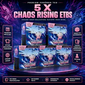 5 x BRAND NEW POKEMON CHAOS RISING ELITE TRAINER BOXES