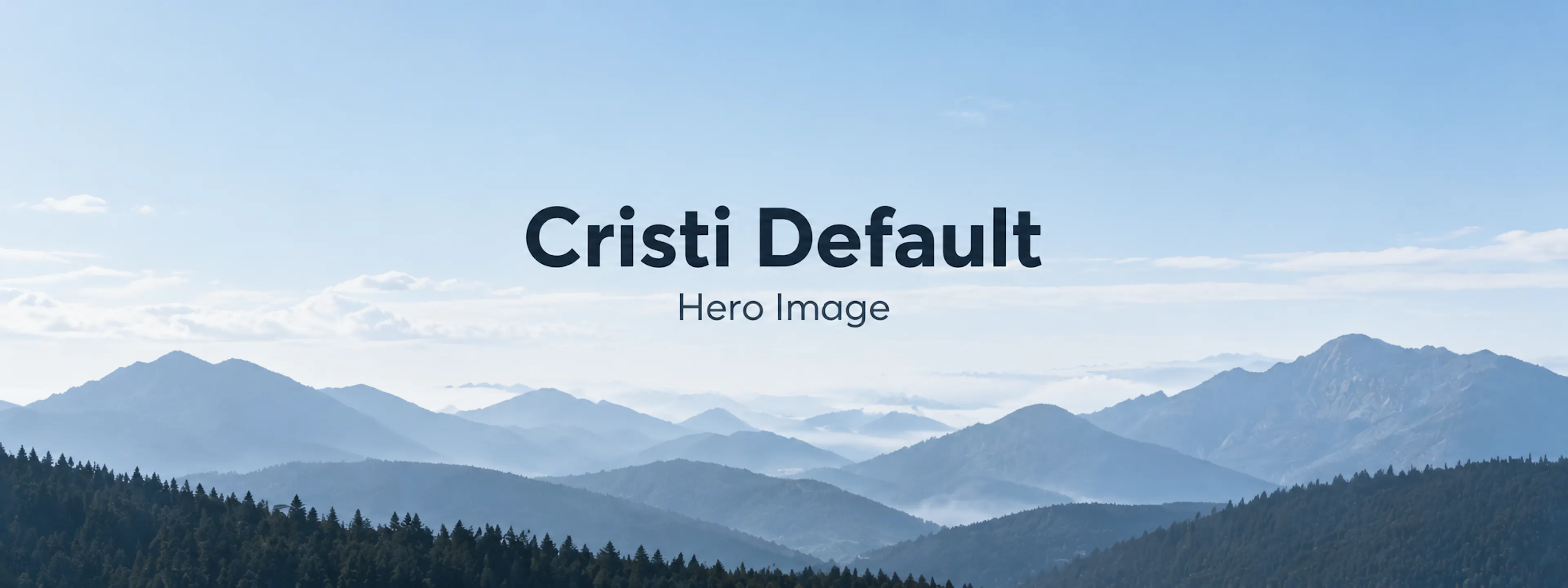 Default hero title