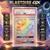 PSA 10 SUN & MOON GX SECRET RARE RAINBOW SET POKEMON