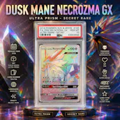 PSA 10 SUN & MOON GX SECRET RARE RAINBOW SET POKEMON
