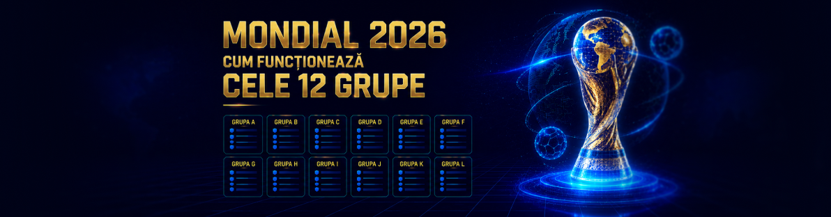Mondial 2026: cum funcționează cele 12 grupe