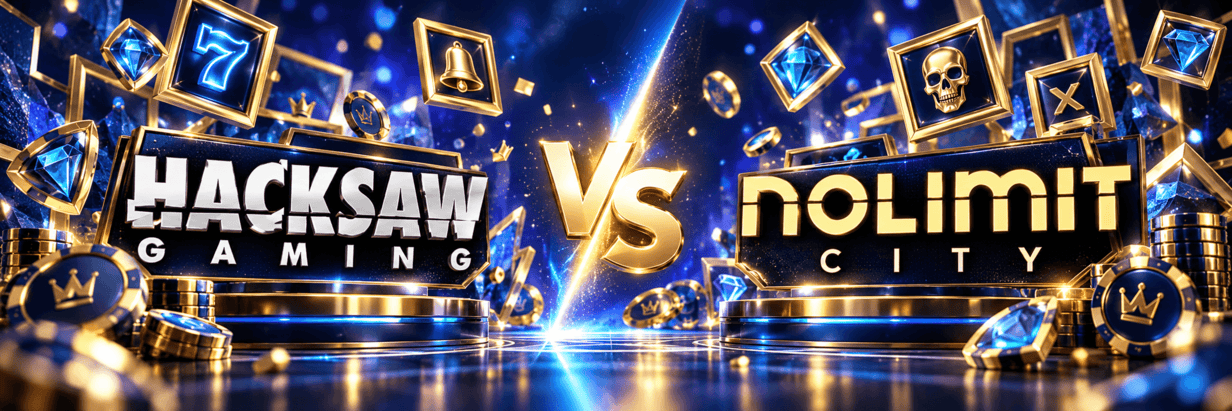 Hacksaw Gaming vs Nolimit City: volatilitate extremă comparată