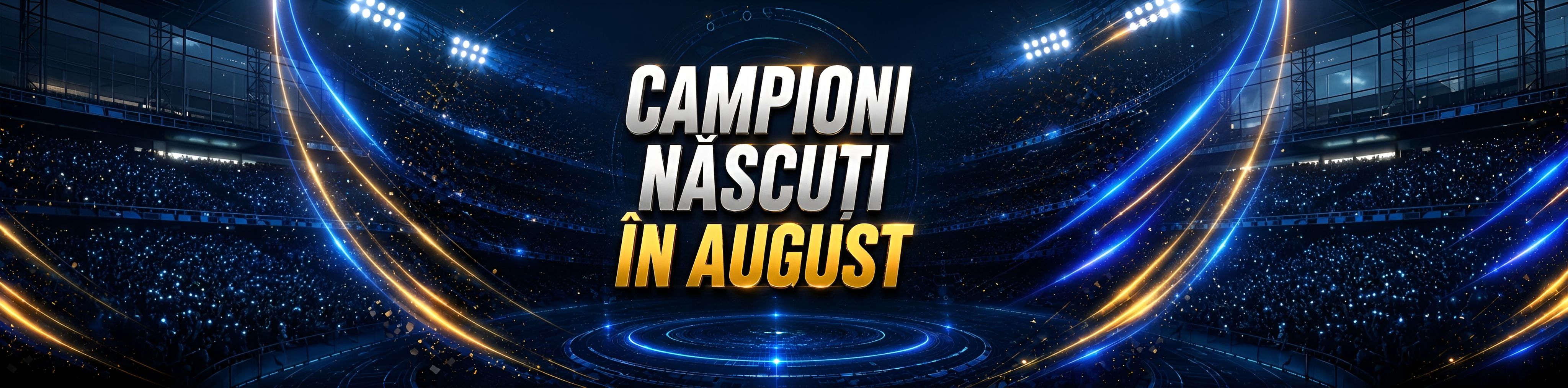 Campioni născuți în august: cine sunt sportivii lunii?