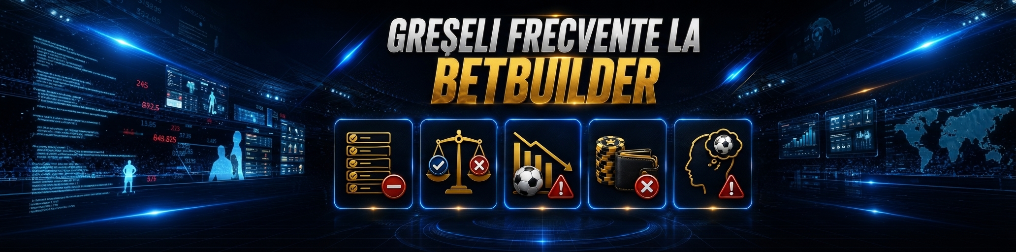 Greșeli frecvente la Bet Builder și cum le eviți